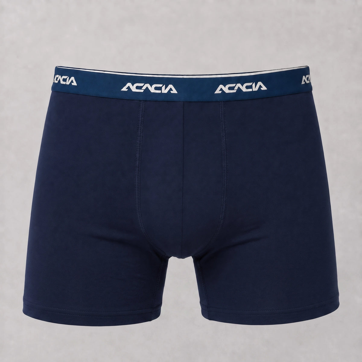 Acacia Men’s Cotton-Lycra Long Boxer Briefs – 3-Pack, Random Colors