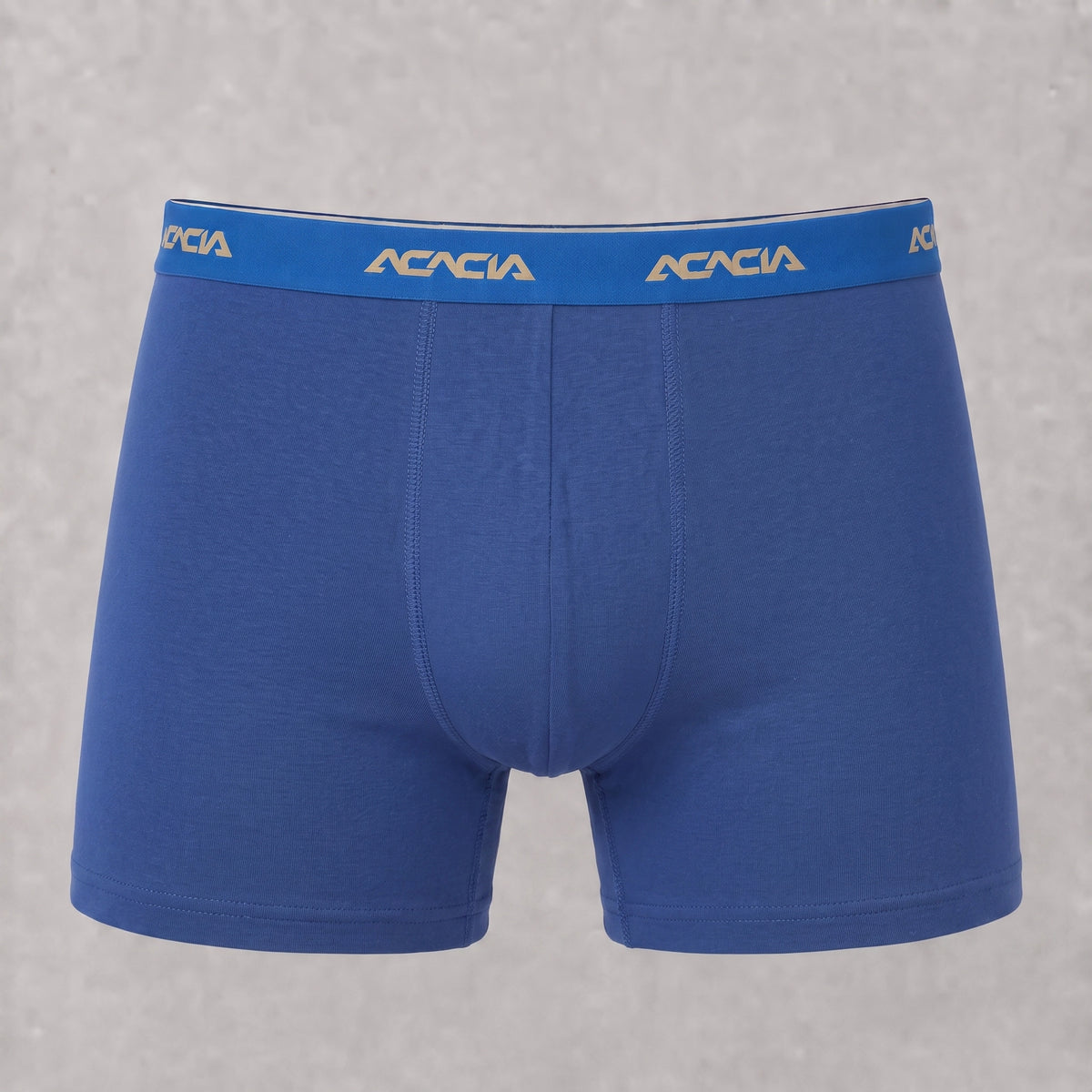Acacia Men’s Cotton-Lycra Long Boxer Briefs – 3-Pack, Random Colors
