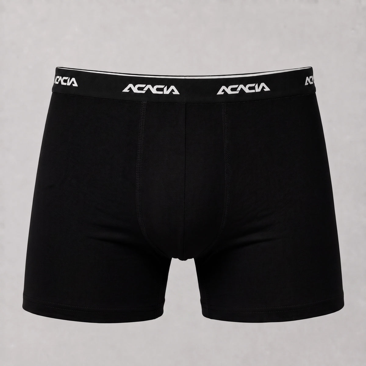 Acacia Men’s Cotton-Lycra Long Boxer Briefs – 3-Pack, Random Colors